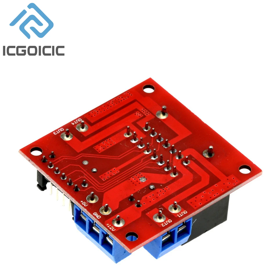 Picture 4: L298N DC Motor Driver Module L298N Stepper Motor Smart Car Robot Breadboard Peltier High Power L298 DC Motor Driver for Arduino