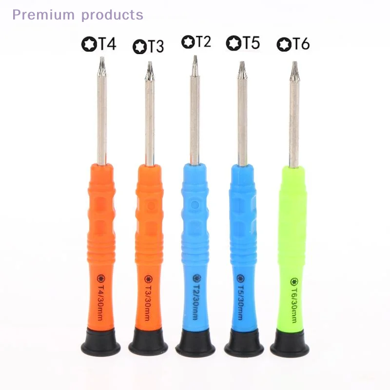 1/3Sets Torx Screwdriver T2 T3 T4 T5  Star Bit DIY Mobile Phone Hand Repair Tools Kit Hexagonal screwdriver