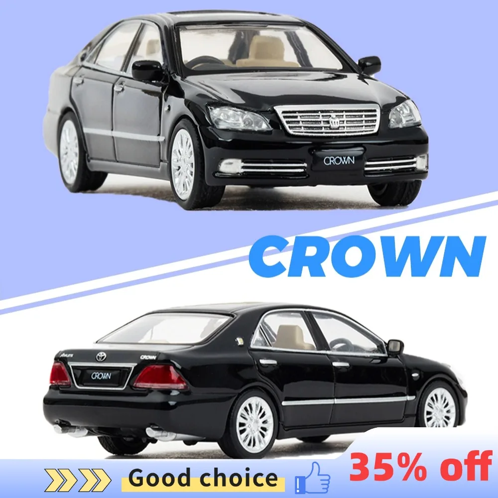 

MASDI 1/64 2007/Crown, литая под давлением черная модель автомобиля, игрушки из сплава, моторный автомобиль, литая под давлением металлическая модель, подарки для подростков и взрослых