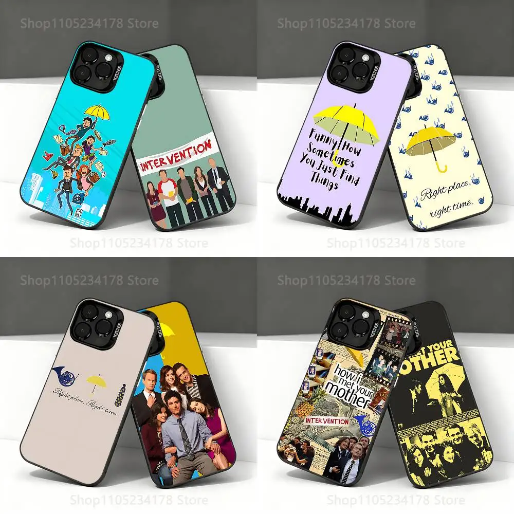 

How I Met Your Mother Himym Phone Case For iPhone 17,16,15,14,13,12,11,Pro,Max,Plus,E,Air,Mini Black IMD Cover