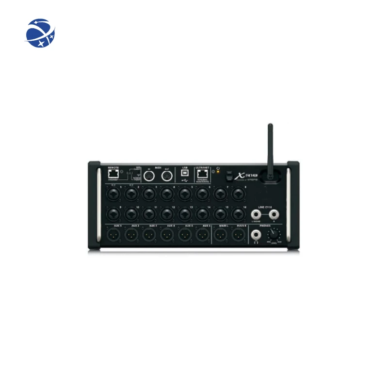 XR18 Tablet-Controlled Digital Mix-er Audio Stage Box/Rackmount Mixing Console Includes rack ears and protection bumpers