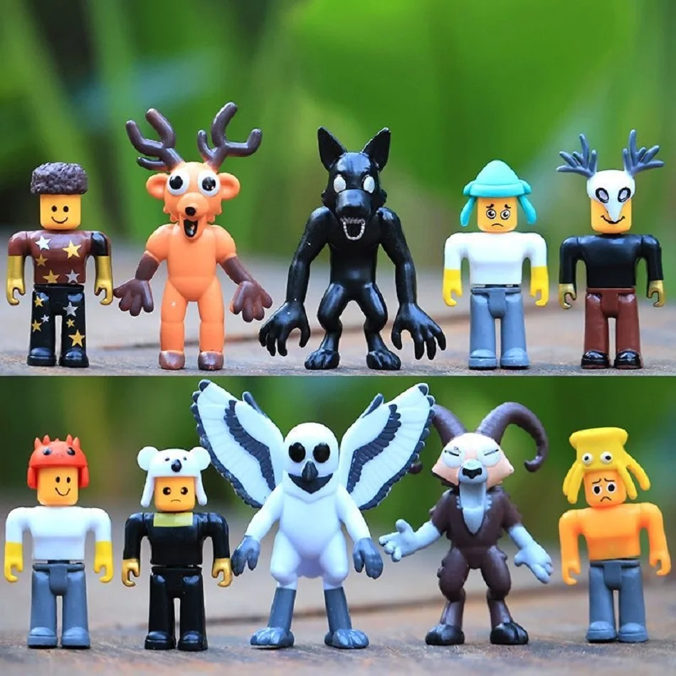 24個/セット アニメ ホラー 99 Nights in The Forest フィギュア おもちゃ スタチュー ブラインドボックス バッグ入りカード 99 Nights ゲーム周辺グッズ ギフト