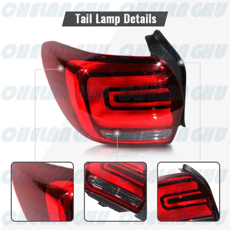 Tail Light For Renault Symbol 2017 2018 2019 2020 2021 Left Side Rear Lamp Brake Light Without Bulbs 265550533R Car accessories