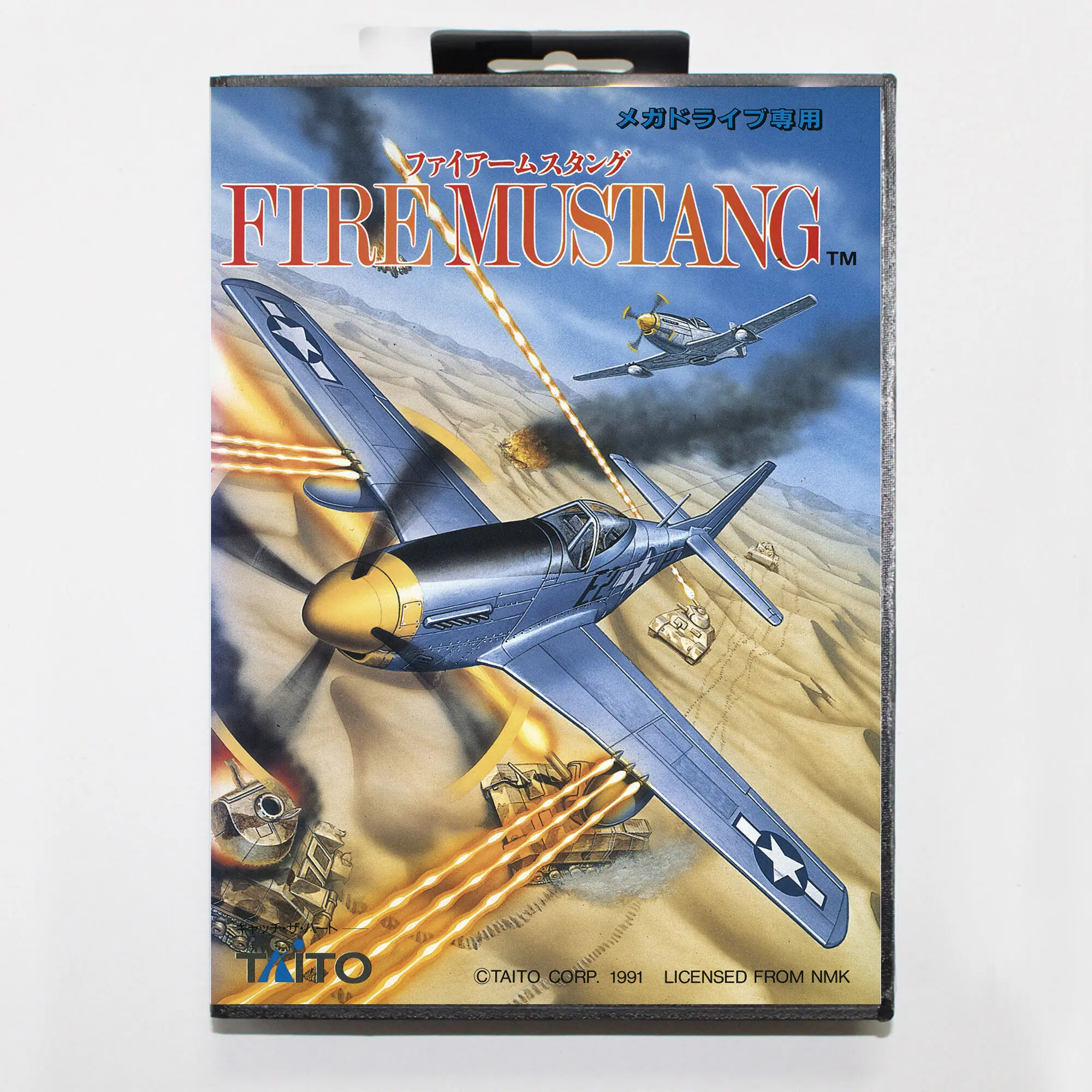 Fire Mustang Game Card With Retail Box 16bit MD Cart For Sega Mega Drive/Genesis System