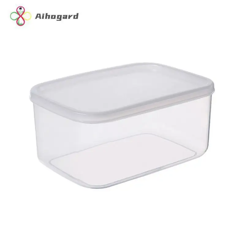 Food Containers Storage Boxes Plastic Transparent Food Canister Kitchen Storage Keep Fresh Box For Microwave Freezer Food Contai