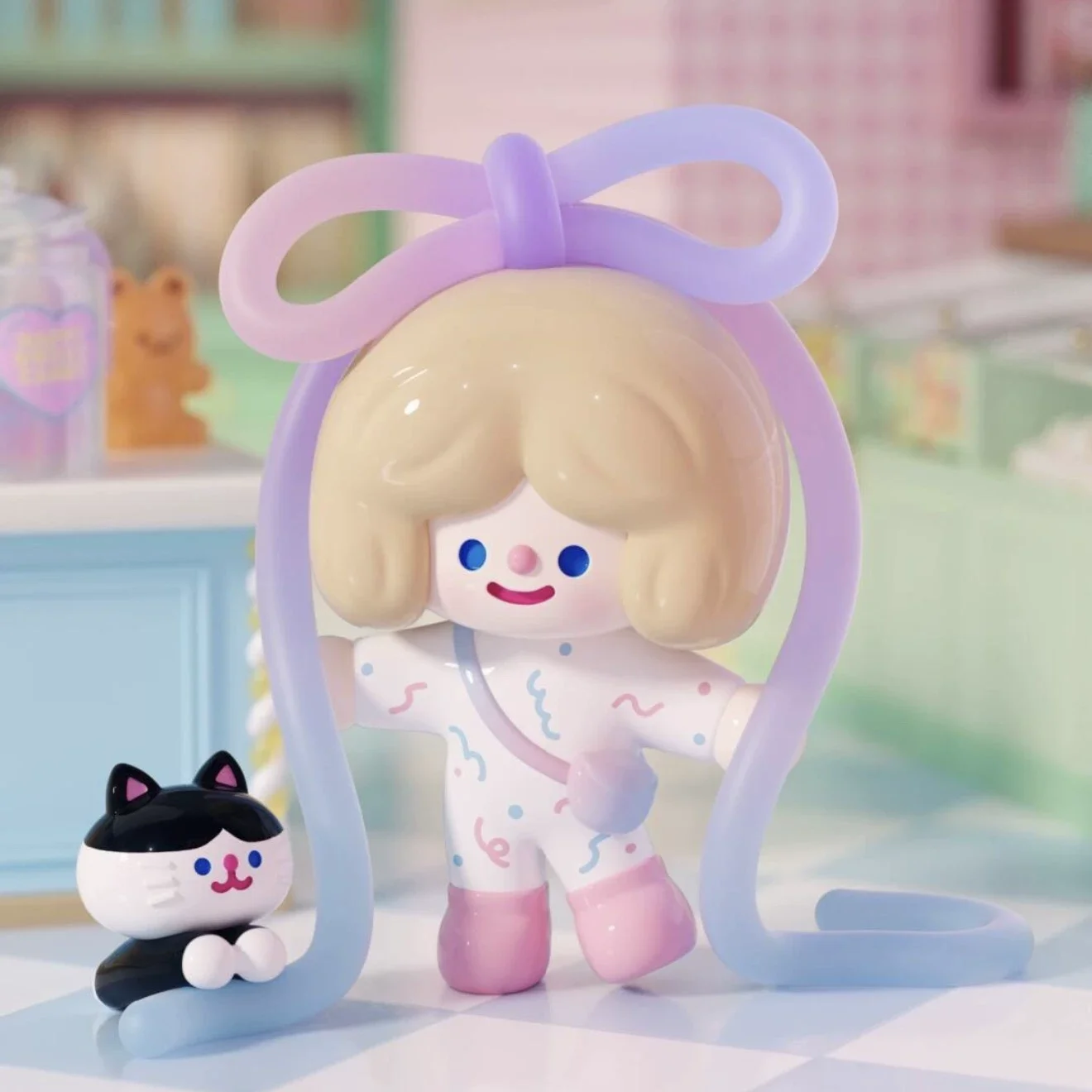 

Коллекционная фигурка-сюрприз Finding Unicorn Blind Box: Серия Rico Sweet Shop, кавайная аниме-модель, кукла-декор, подарок для девочек, милая загадочная коробка-сюрприз