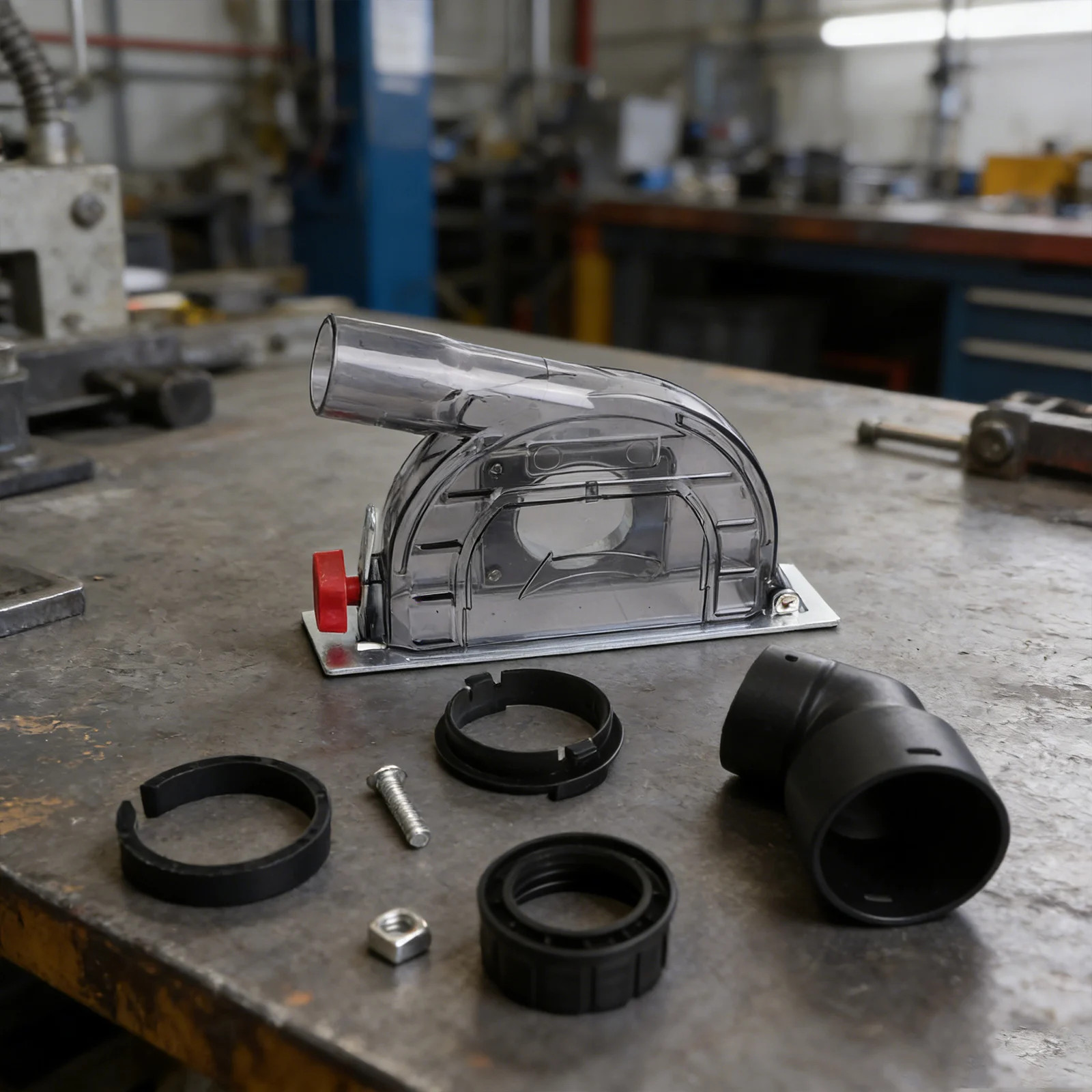 As Shown Cutting Dust Shroud Captures Around 95 Particles Robust Particle Containment Adjustable Cutting Depth Home DIY