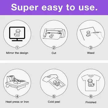 8 最佳銷售 熱轉印乙烯基 - №3