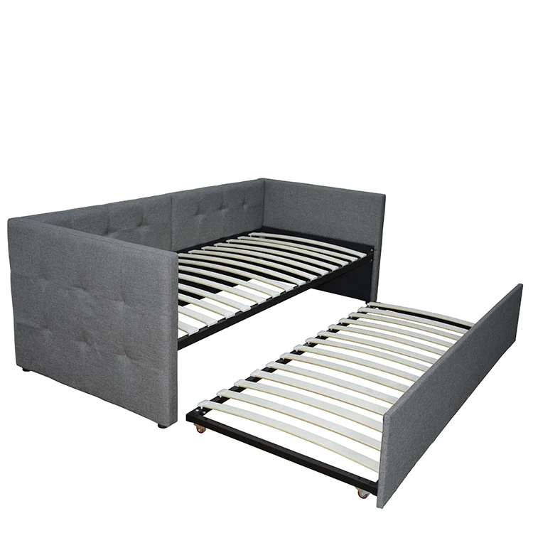 أحدث تصميم من Willsoon لأثاث غرف النوم الحديثة وسرير نهاري فردي وسرير مزدوج مع تنجيد دولابي #6