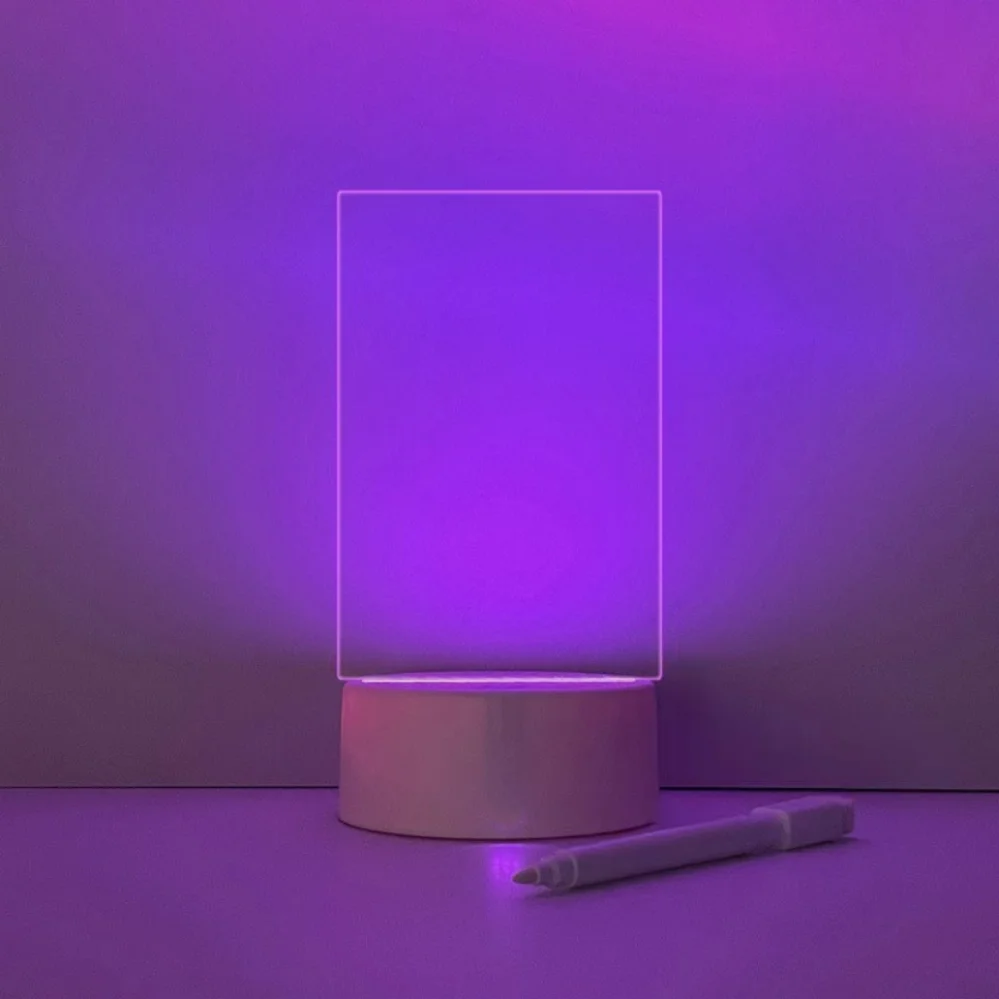 Note Board Creative Led Night Light USB Message Board Holiday Light With Pen Gift For Children Girlfriend Decoration Atmosphere