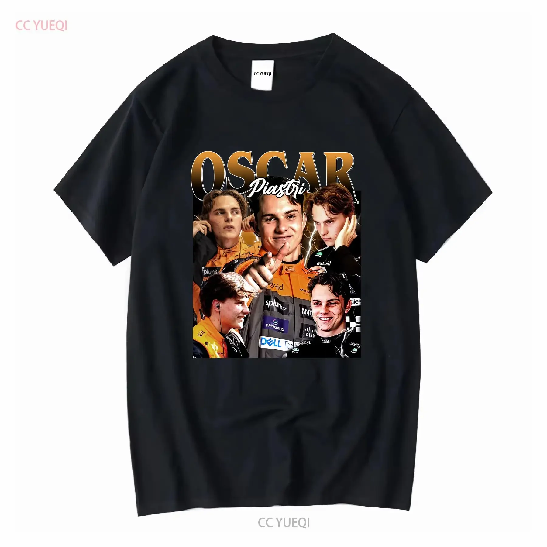 Limited Oscar Piastri Vintage T Shirt For Woman and Man  vintage Washed Comfortable Soft Casual homme Breathable graphic Unisex