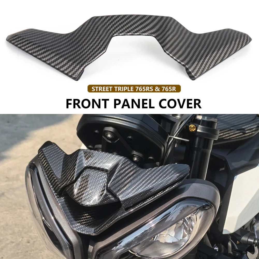 

For Street Triple 765 R RS 765R 765RS Moto2 2023 New Motorcycle Accessories Fairing Head Front Upper Panel Cover Fairings Cowl