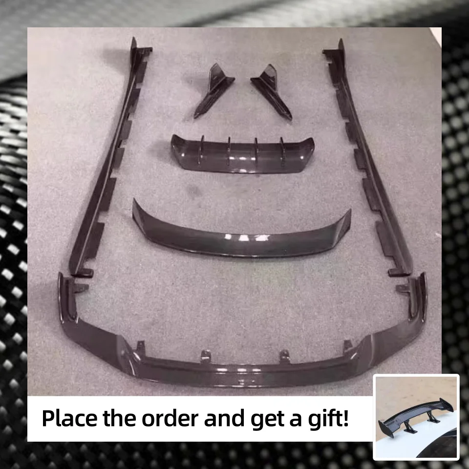 

Carbin Fiber Car Kit for Lexus & altezza IS Modified Front Shovel Rear Lip Tail wing Side skirt Auto Accessories