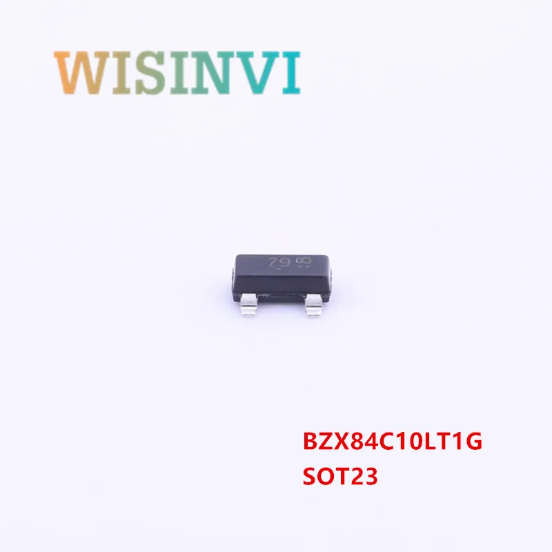 50PCS BZX84C10LT1G Z9 BZX84C11LT1G Y1 BZX84C12LT1G Y2 BZX84C13LT1G Y3 BZX84C15LT1G Y4 Zener Voltage Regulators SOT−23