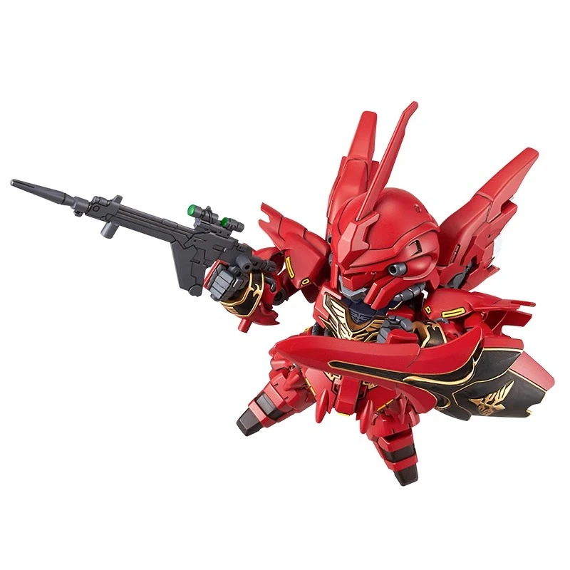 Bandai Gundam SDEX 013Sinanju รุ่น movable หุ่นยนต์ประกอบอาคารของเล่น Animation อุปกรณ์ต่อพ่วงคอลเลกชันเครื่องประดับ