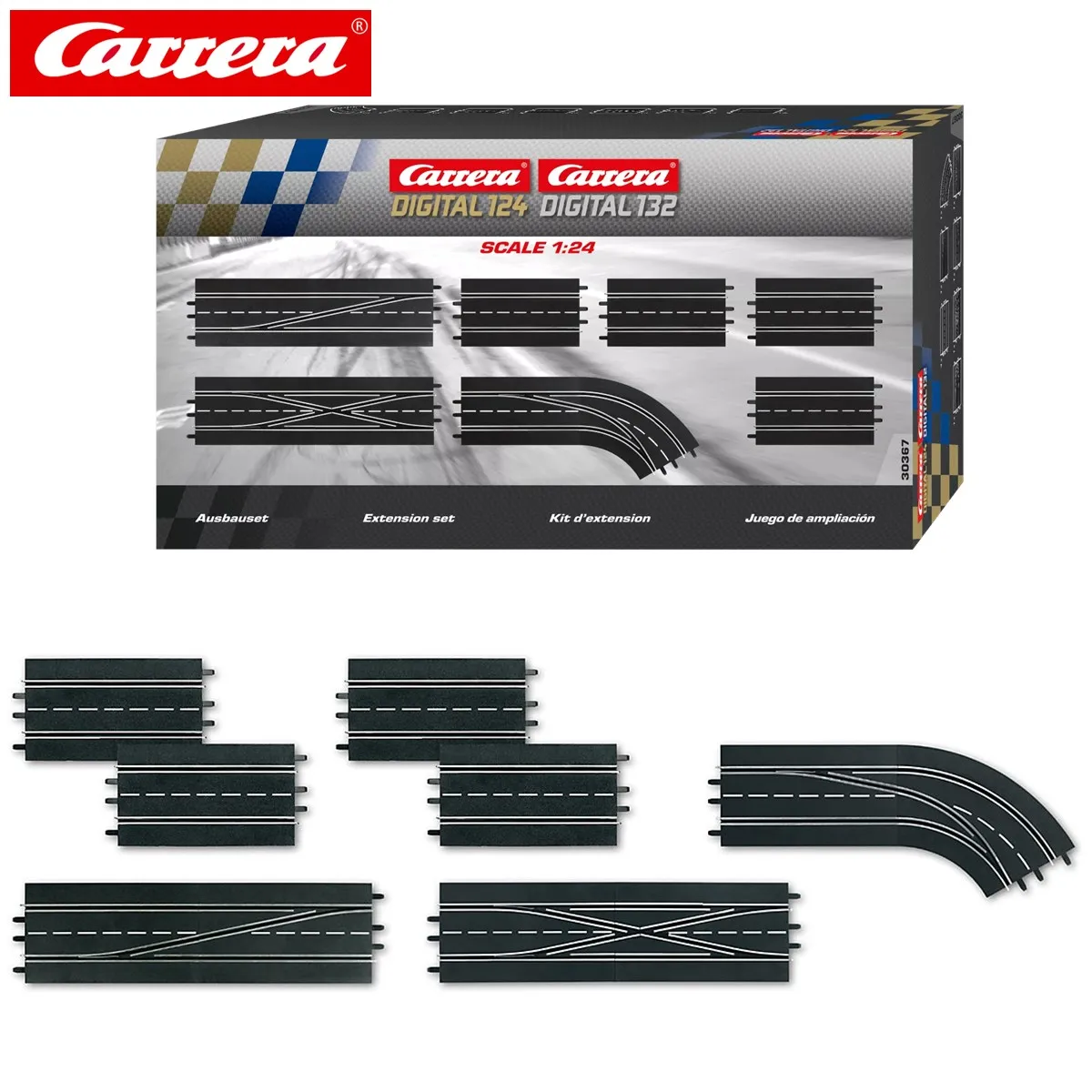 カレラデジタル　コース拡張セット30367(美品) Carrera Digital Slot Car Track Extension Set 30367