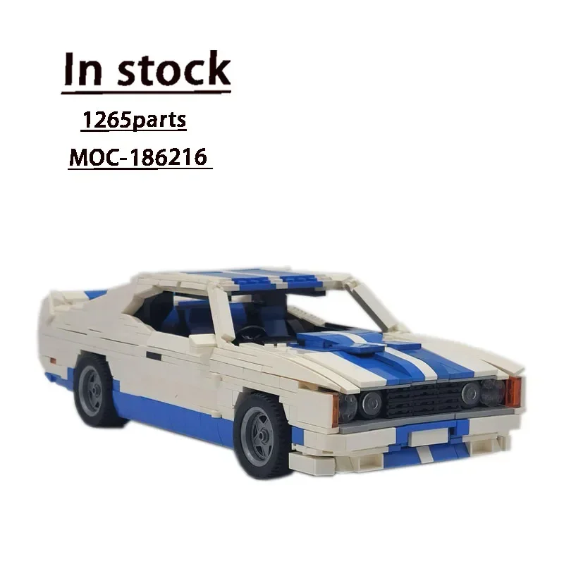 

MOC-186216 Movie Clip Supercar Building Block Model 1265 Parts MOC Creative Custom Kids Birthday Building Blocks Toy Gift