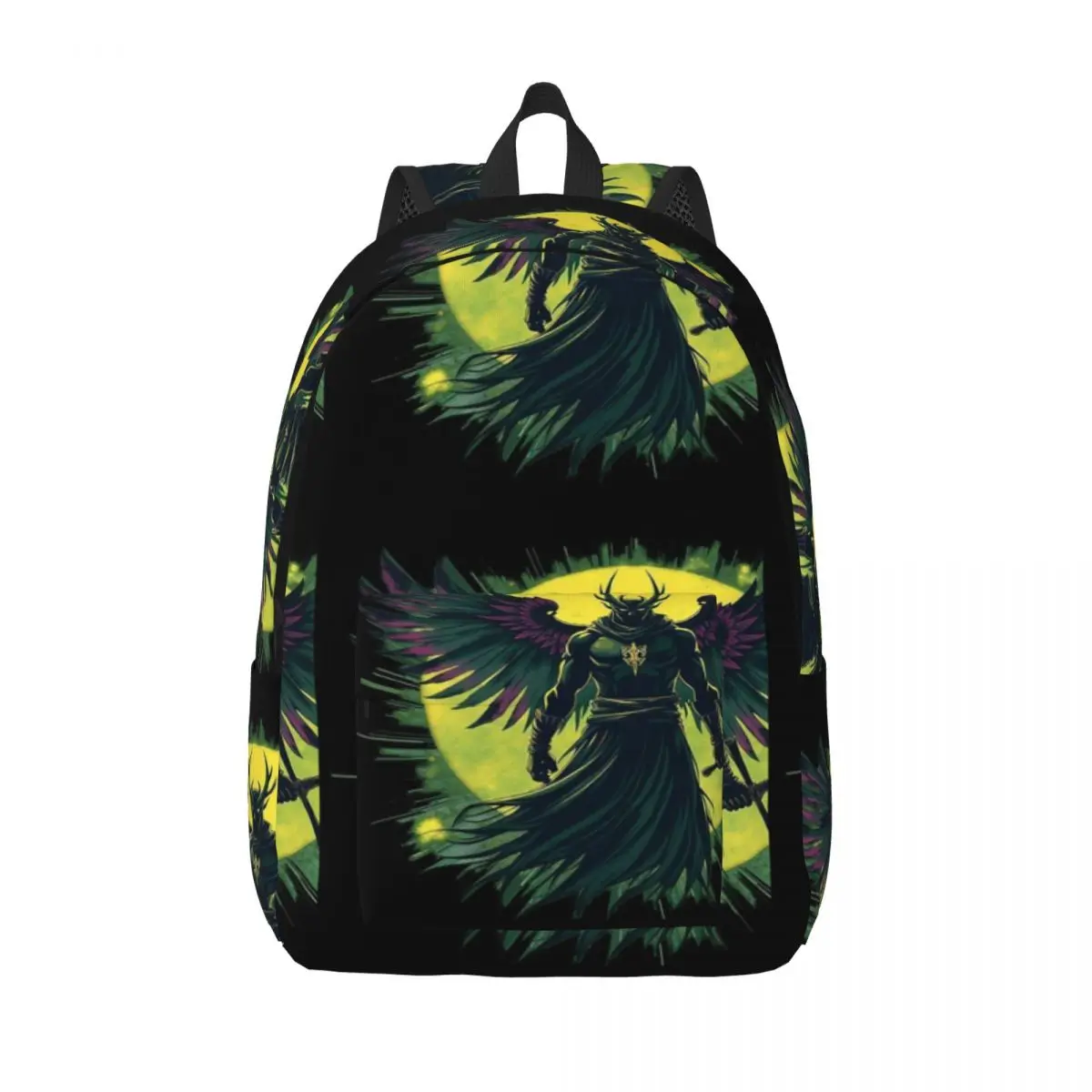 

Аниме Бог Mode Green Ascension Простой и стильный рюкзак Холщовый рюкзак для студентов