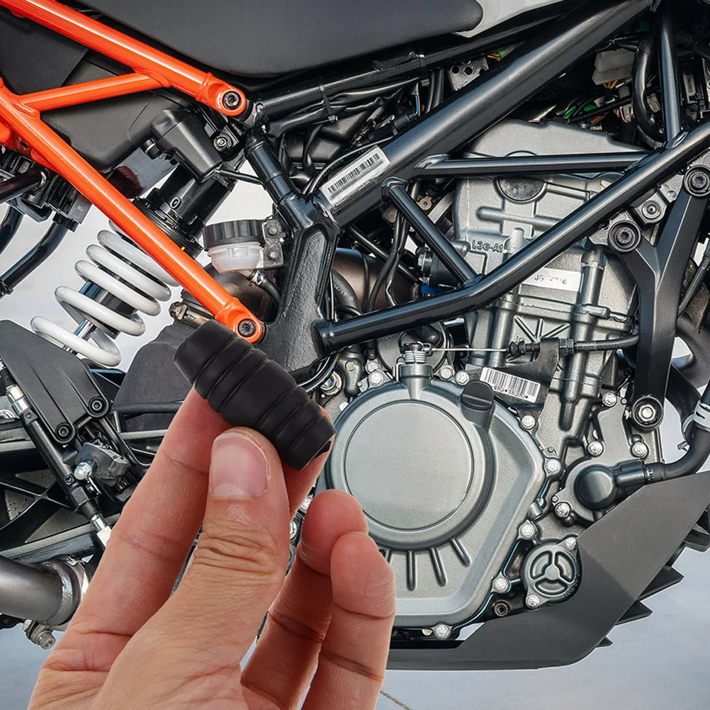 

2Pcs Motorcycle Shifter Rubber Cover Gear Shift Lever Pedal Protector Anti-Slip Foot Shifter Boot Motorcycle Gear Shift Cover