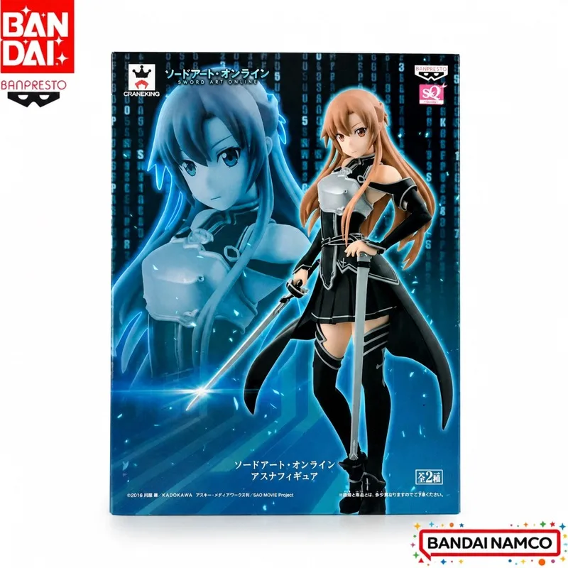 In Stock Bandai Original Banpresto Sword Art Online Asuna Action Figure Model Doll Brand New Boxed Anime Characters Toys Model view 2