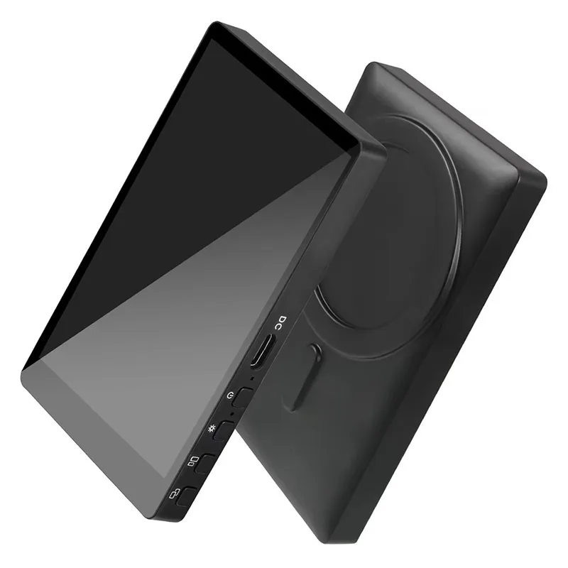 

Smartphone Wireless Magnetic Monitor Screen For Smartphone Vlog Live Stream Video Recording Screen Phone Rear Camera Selfie