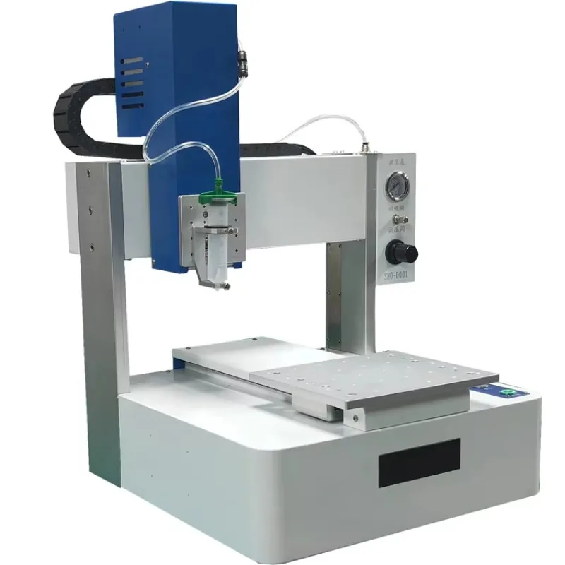 Automatic Precision Control Glue Dispenser Machine Industrial 220V/110V Motor 1-Year Warranty For Electronics PCB Assembly PLC