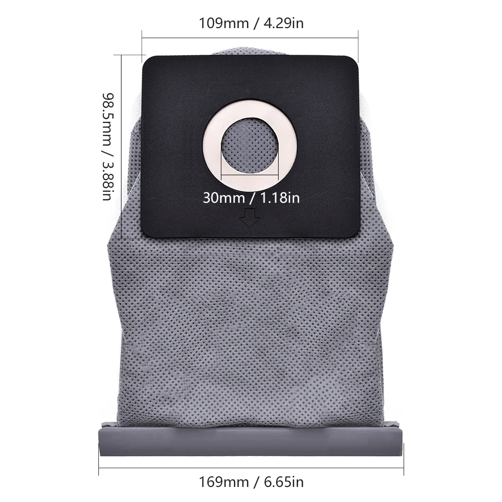 ล้างทำความสะอาดได้ Universal ผ้าฝุ่นใช้งานร่วมกับ Philips สำหรับ LG สำหรับ Haier สำหรับ Samsung Electrolux เครื่องดูดฝุ่นถุง Reusable