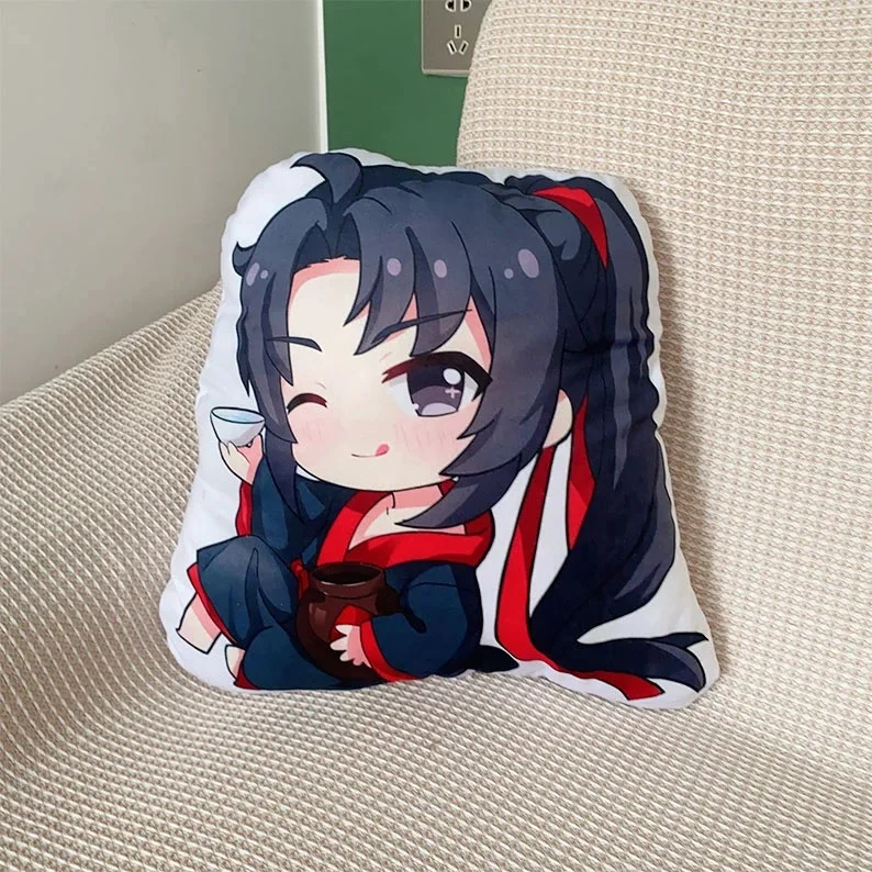 The founder of the magic path, plush cosplay Wang Ji CP, Xiao Zhan Wang Yibojun, smiled as a cushion