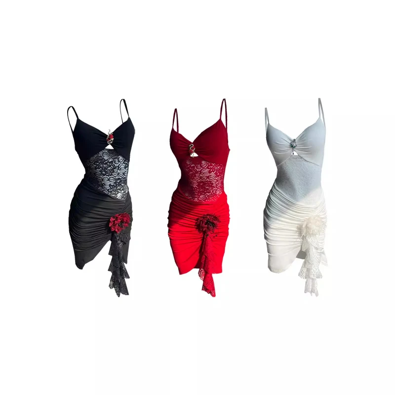 Nuevas faldas de baile modernas estándar nacional para niños, baile de salón, vals, baile Social, vestidos largos, disfraz de actuación de competición