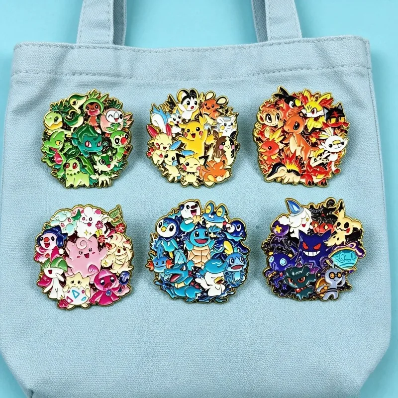 ACute Anime Genie Enamel Pins Cartoon Game Figures Brooch Lapel Pin Badge on Backpack Clothing Accessories Fashion Jewelry Gifts