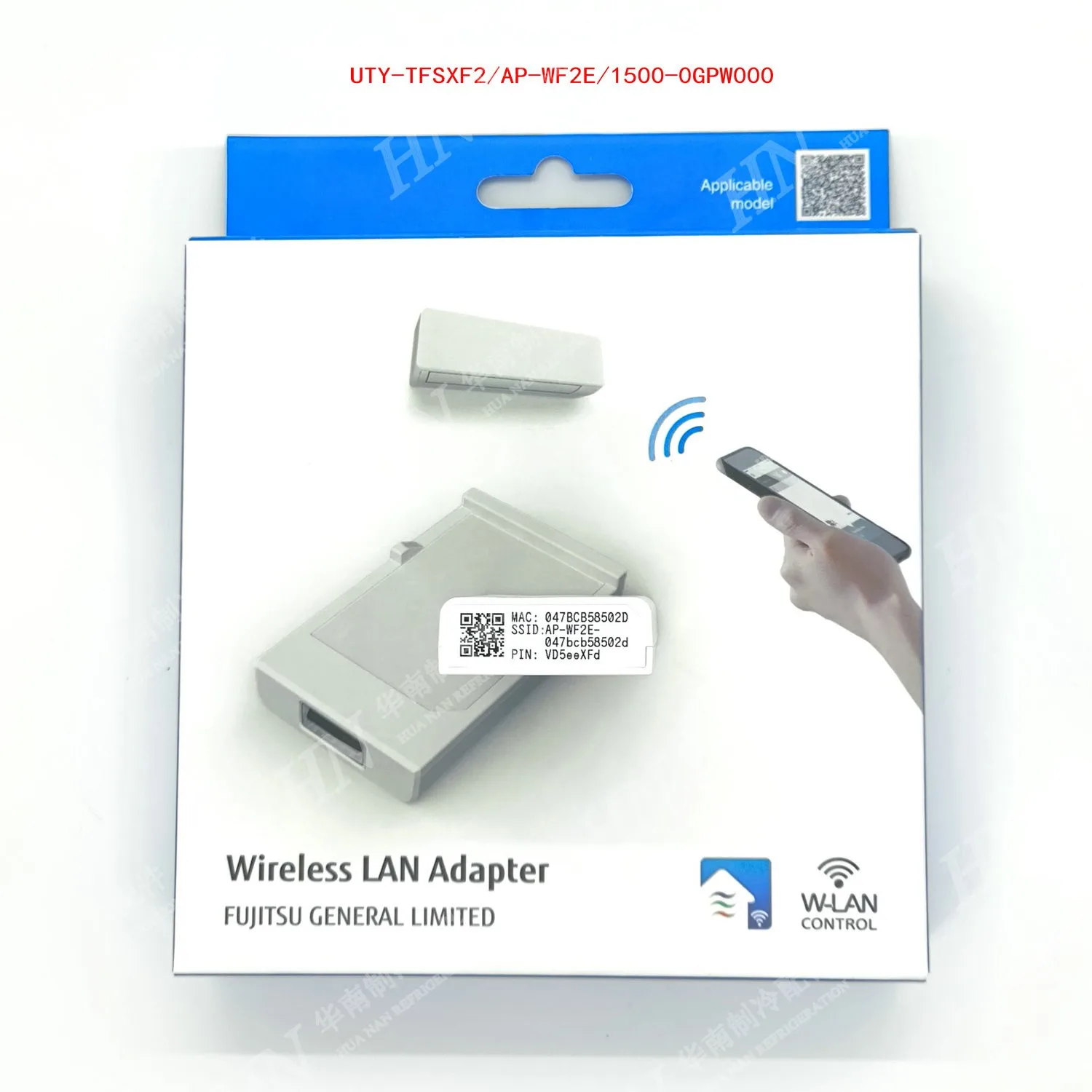 

Новый модуль Wi-Fi для кондиционеров Fujitsu W-LAN UTY-TFSXF2 AP-WF2E 1500-0GPW000 231742680502