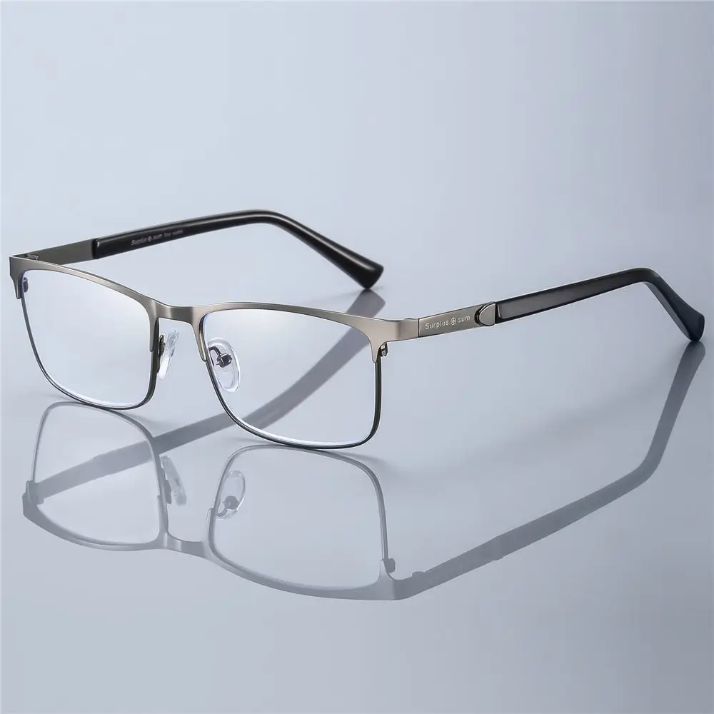 

Stainless Steel Eyeglasses Anti Blue Light Men's Presbyopic Optical Glasses Reading Glasses for Men & Women Readers Glasses