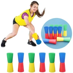 Multi Mortgage Outdoor Sports Flip Cup Jouets pour enfants, Jeu amusant, Shuttle Run, Cône d'agilité, Coordination du corps, Équipement sportif