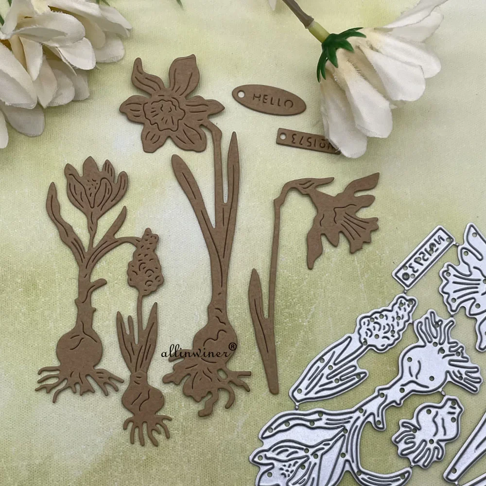 

PLANTS decoration Metal Cutting Dies Stencils For DIY Scrapbooking Decorative Embossing Handcraft Die Cutting Template