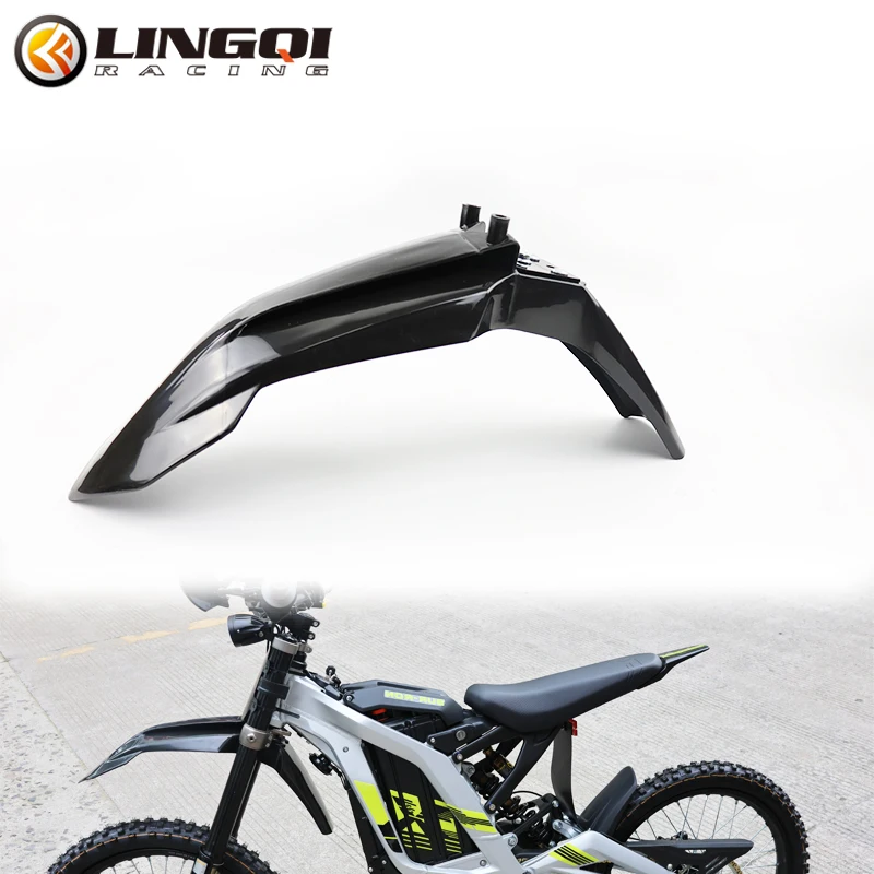 

LINGQI RACING Electric Motorcycle Retrofitting Upgrading Front Mudguards Fender For SURRON Light Bee X S Dirt Pit Bike Mudguard