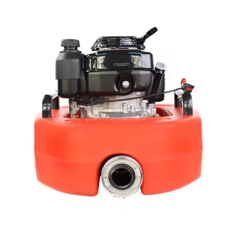 

Quality emergency fire equipment 5.5hp Japanese gasoline engine floating fire fighting pump