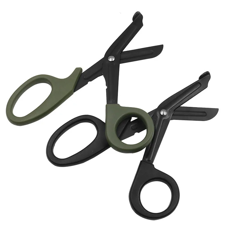 Trauma First Aid Shears Survival Scissor Emergency Outdoor Nurse Tactical Medical Survive Scissors Paramedic Safety Rescue Gauze