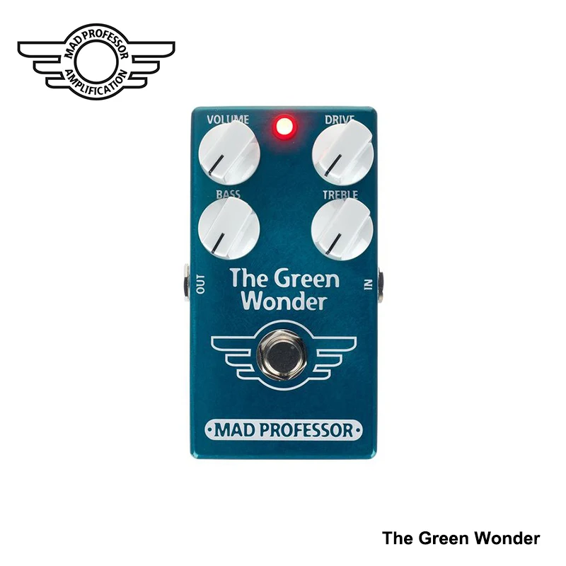 Mad Professor The Green Wonder Versatile High Headroom Overdrive Booster  Effects Electric Guitar Pedal Guitar Accessories