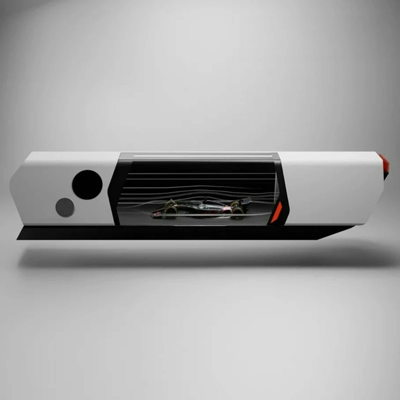 Wind tunnel machine 1:64 car desktop wind tunnel testing device model