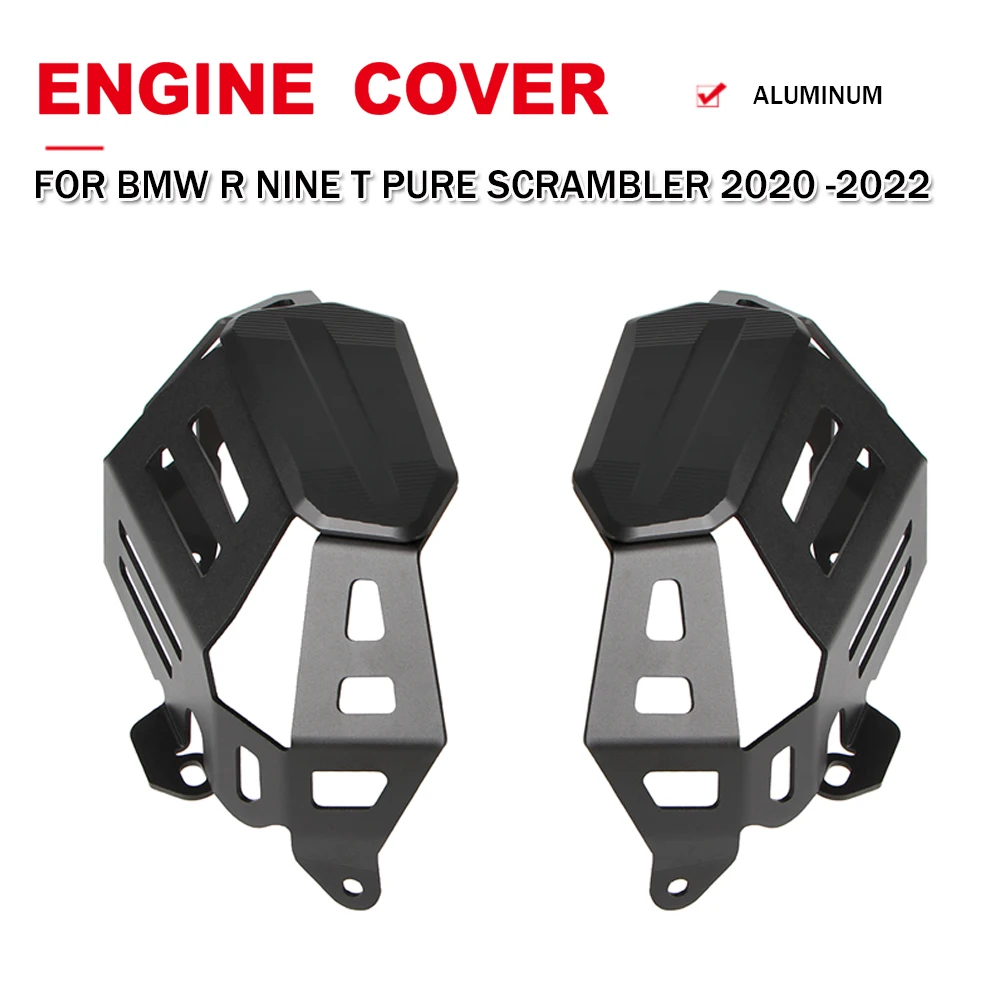 

Motorcycle Engine Guard Cylinder Head Protector Cover For BMW R NINE T Scrambler Pure 2020 2021 2022 RNINET R9T RN12 K21 K22 K23