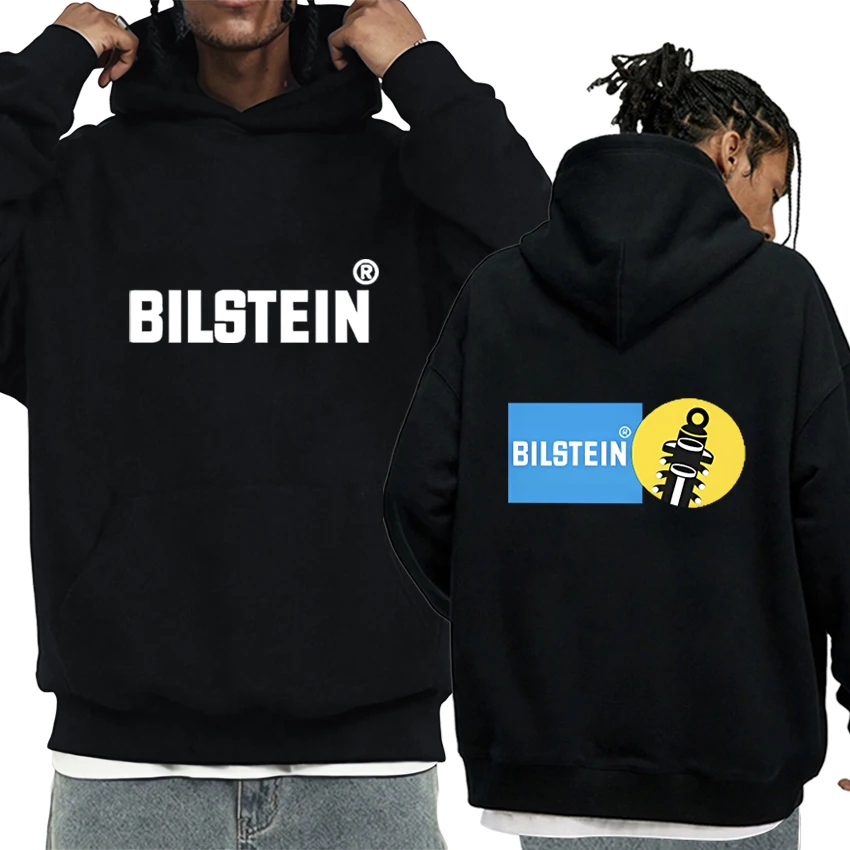 

New in Bilstein Hoodie Men Women Suspension Shocks Car Fashion Popularity Sweatshirt Unisex black Fleece Long sleeve pullovers