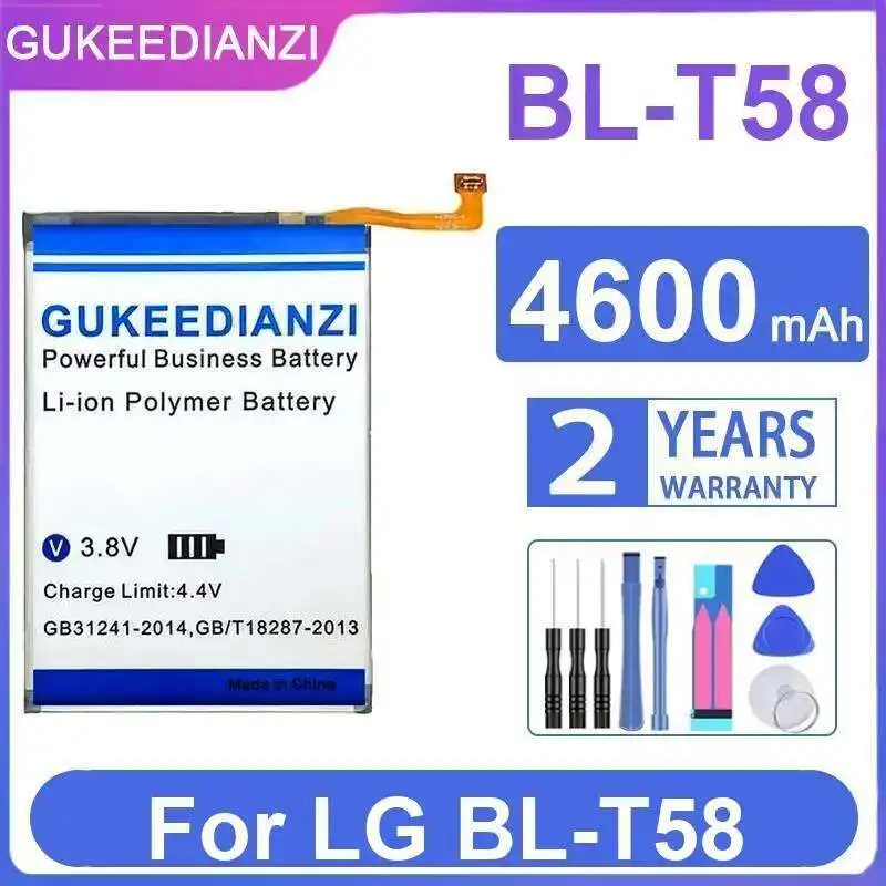 

Безопасный аккумулятор мобильного телефона для LG BL-T58, долговечная производительность, 4600 мАч