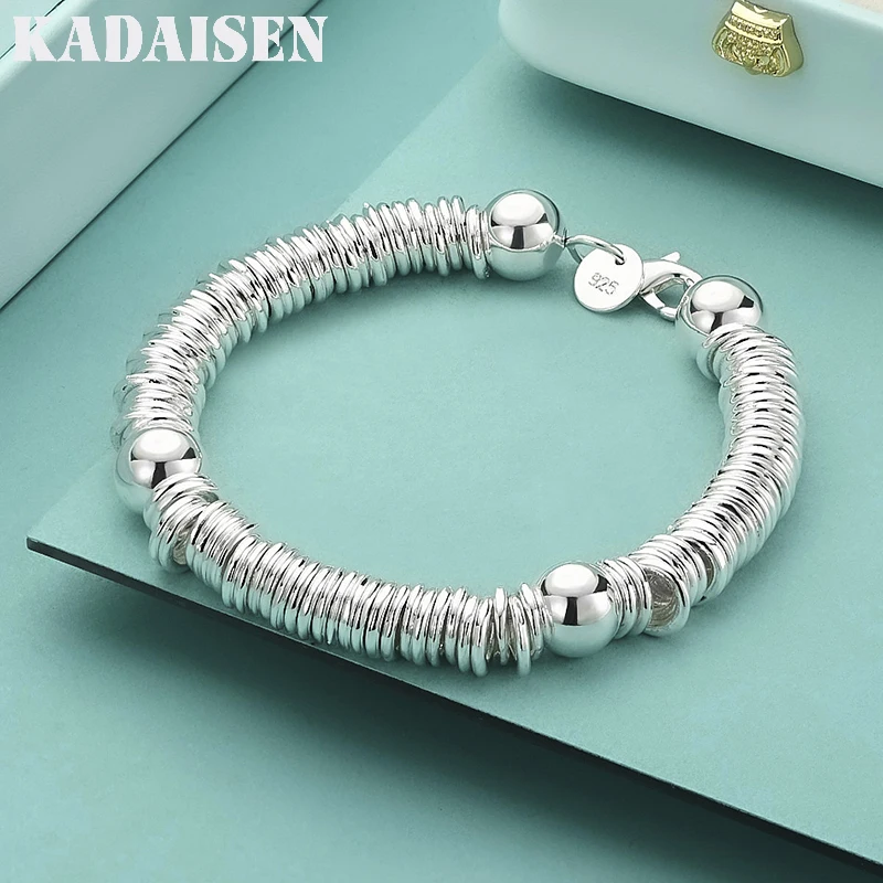 

Fashion 925 Sterling Silver Bracelet Bell Bracelet for Woman Wedding Party Charm Jewelry Gift