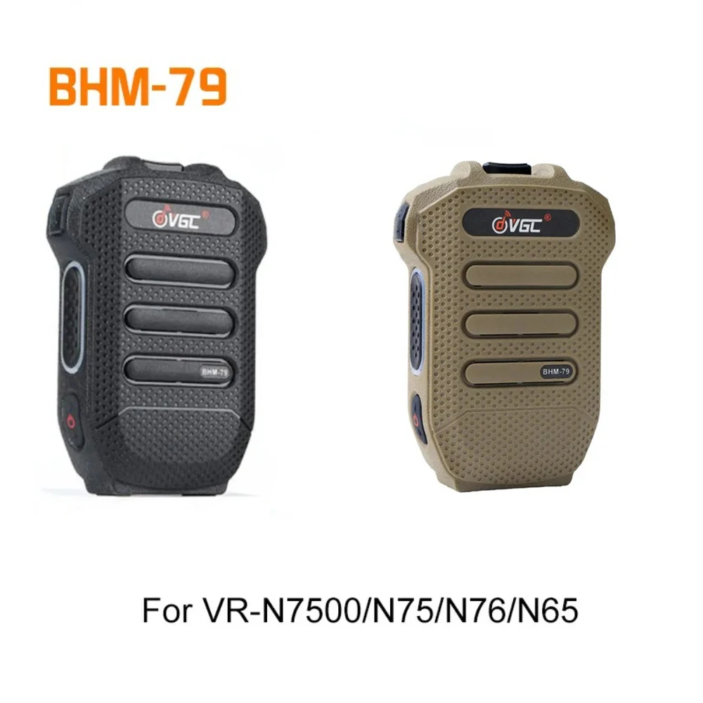 

2PCS BHM-79 Wireless Walkie Talkie Microphone Lightweight Handheld Mic BHM-79 For VR-N7500/N75/N76/N65 Radio