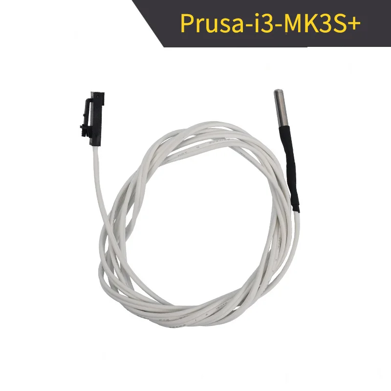 

HT-NTC100K Thermistor Sensor High Temperature +450 Degrees 2 Pins for Reprap 3D Printer MK3 Extruder Heater Block Prusa i3 Part