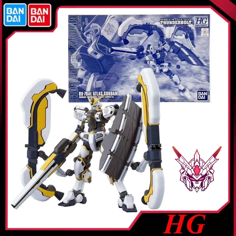 

In Stock Bandai Original Gundam PB Limited HG 1/144 Atlas Assembling Model Collect Holiday Gifts Decoration Ornaments Studio