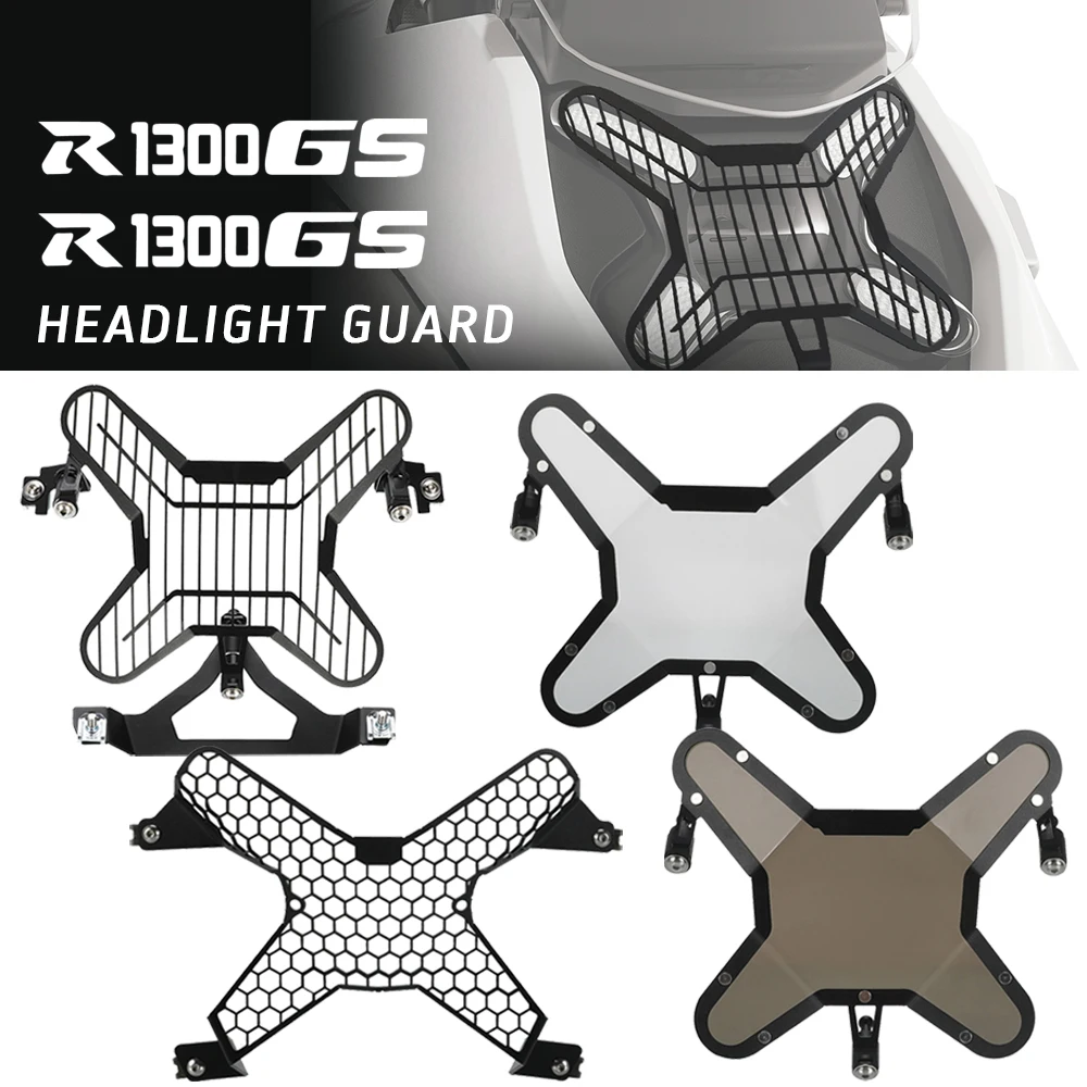 

New 2023 2024 2025 Head Light Guards FOR BMW R1300GS R1300GS R 1300 GS ADV ADVENTURE Front Headlight Protector Guard Lense Cover