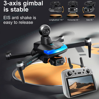 S185 Drone with 3-axis PTZ 5G Digital Image Transmission 4K Drone with Camera LCD Screen Remote Control Brushless Motor FPV Dron