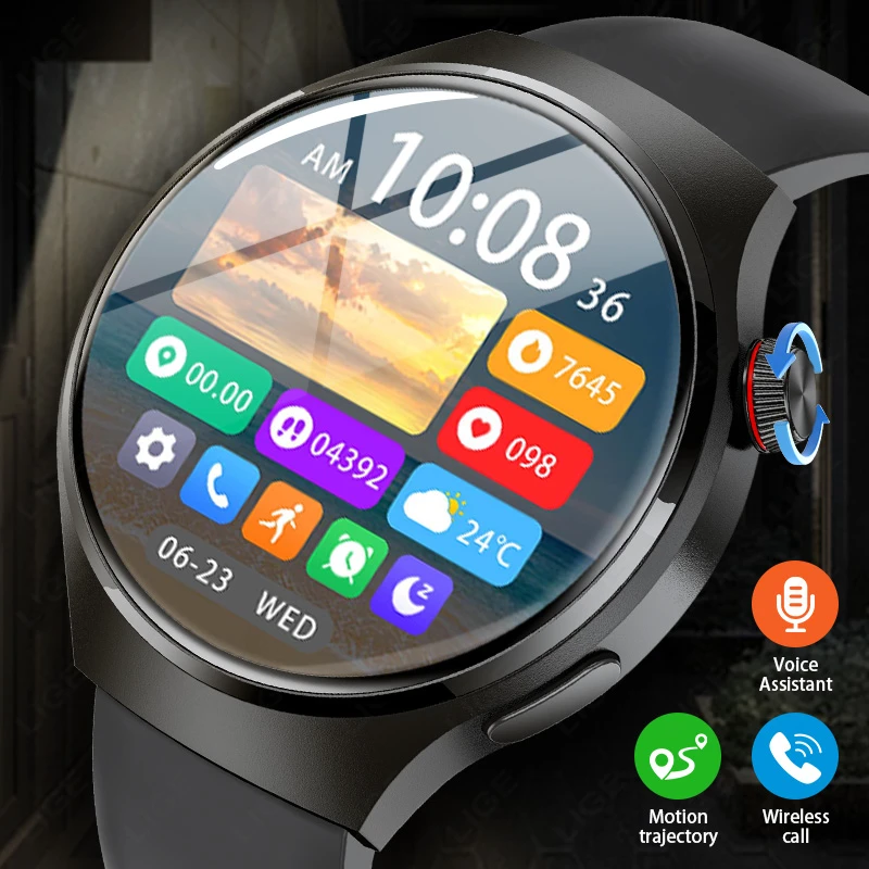 

LIGE New Smart Watches Men 1.52inch Bluetooth Call Heart Rate Waterproof Women Smartwatch Sport Fitness Tracker For Android iOS