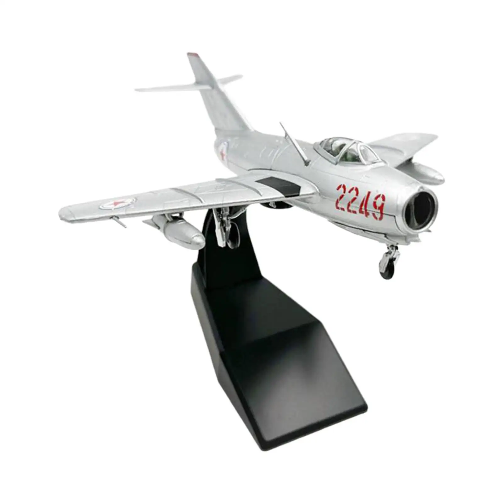 

1:72 Aircraft Model with Display Base Collection Desktop Decoration Ornament Alloy for Cafe Bedroom Living Room Bookshelf Home